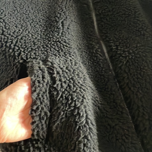 Cozy zip up sherpa jacket - Picture 3 of 5